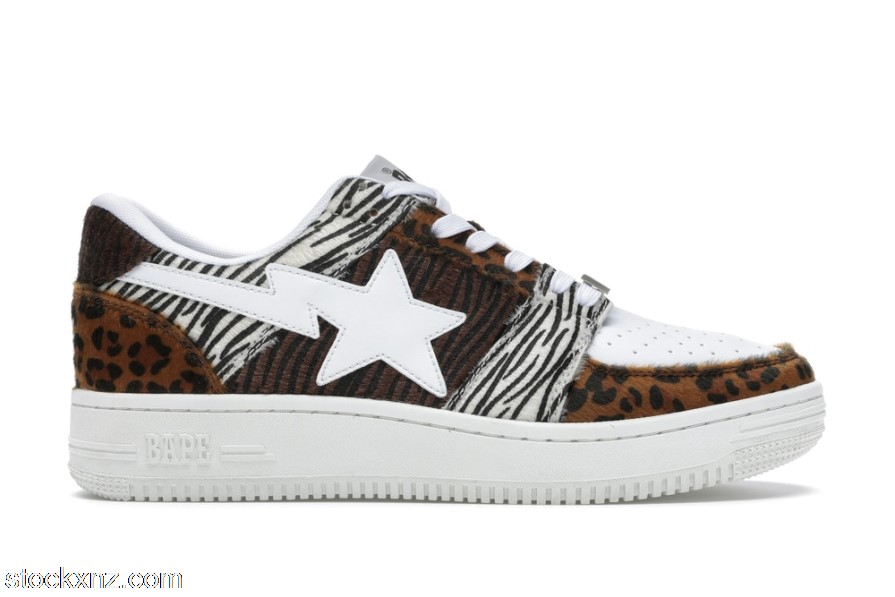 A Bathing Ape Bape Sta Low Animal Mix ASH