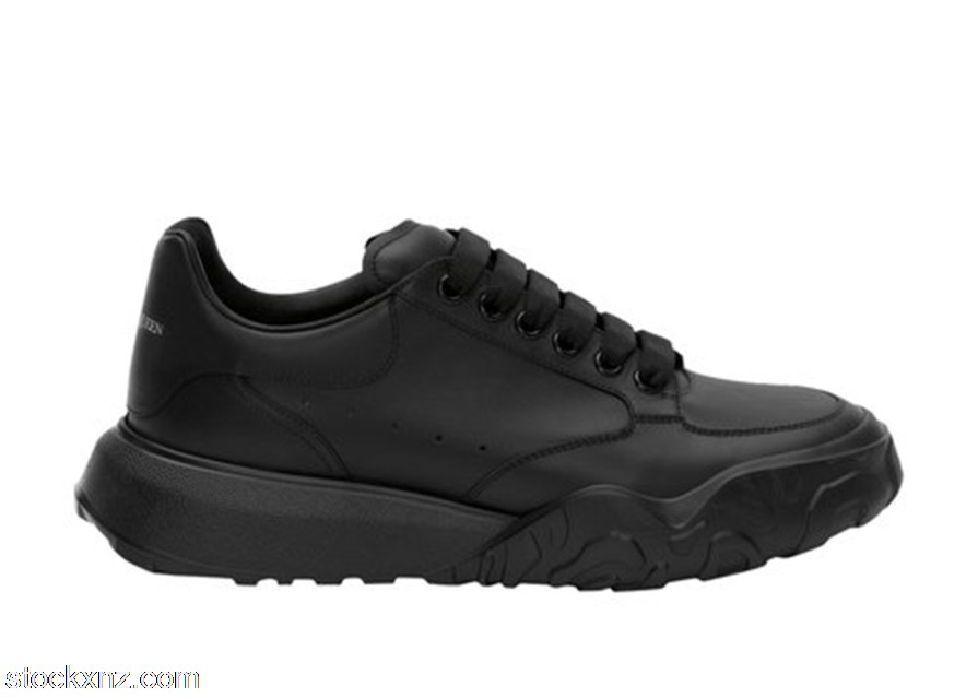 Alexander McQueen Court Trainers Black 634619WIA981000 ASH