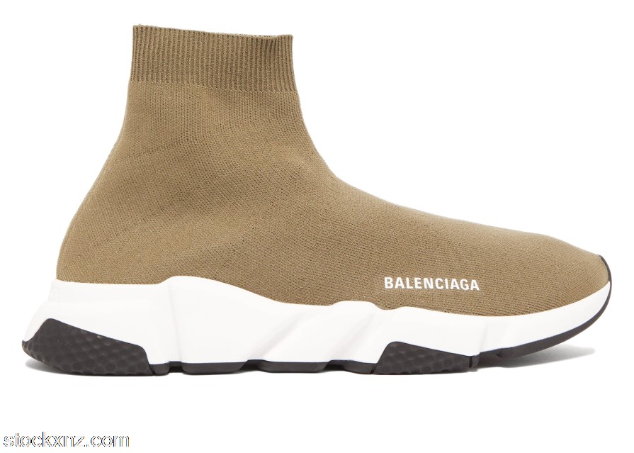 Balenciaga Speed Sneaker Khaki Beige ASH
