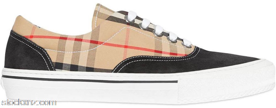 Burberry Cotton Suede Vintage Check 80163011 ASH