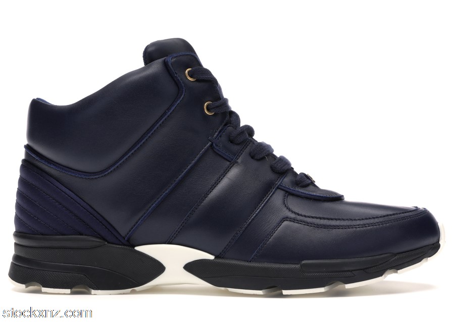 Chanel CC High Top Navy G31762 Y50578 ASH