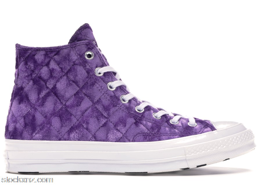 Converse Chuck Taylor All-Star 70 Hi Golf Le Fleur TTC Quilted Velvet 165600C ASH
