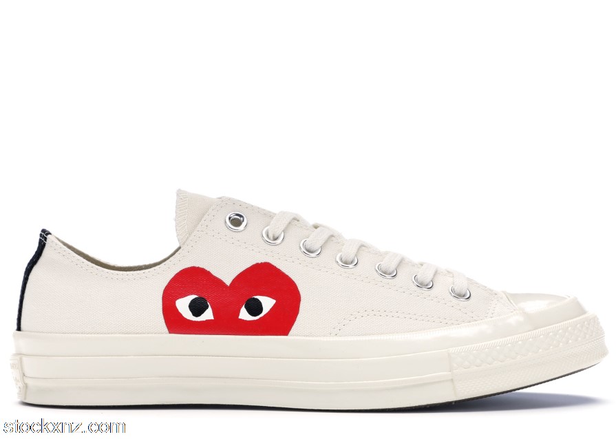 Converse Chuck Taylor All-Star 70 Ox Comme des Garcons PLAY White 150207C ASH