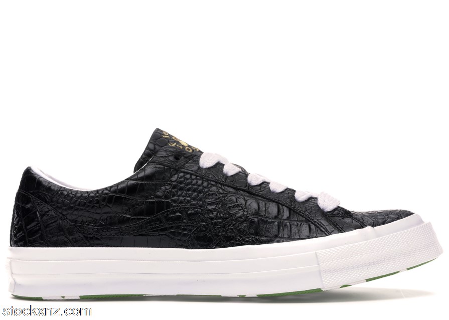 Converse One Star Ox Golf Le Fleur Faux Skin Black 165524C ASH