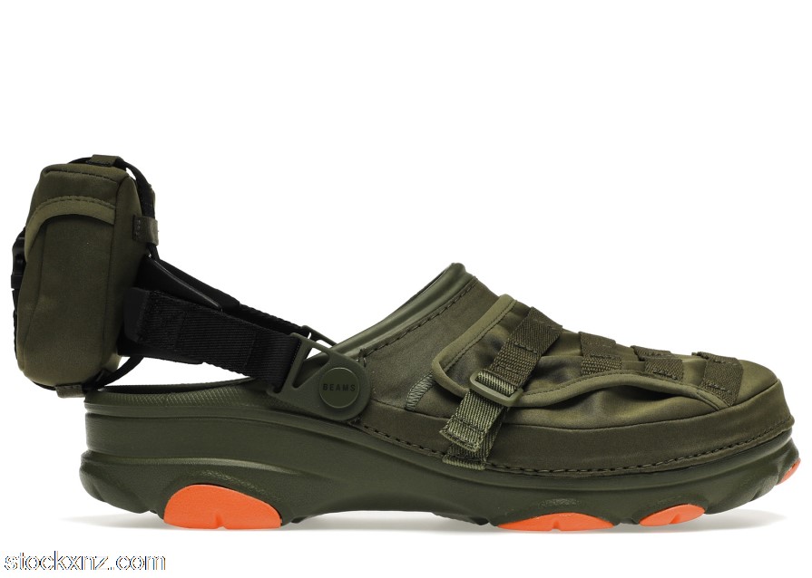 Crocs Bespoke Classic All-Terrain Beams Military Olive ASH