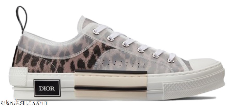 Dior B23 Low Top Brown Leopard 3SN249YQL_H369 ASH