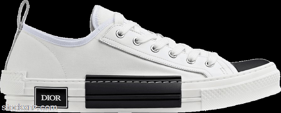 Dior B23 Low White Canvas 3SN239YJH_H069 ASH