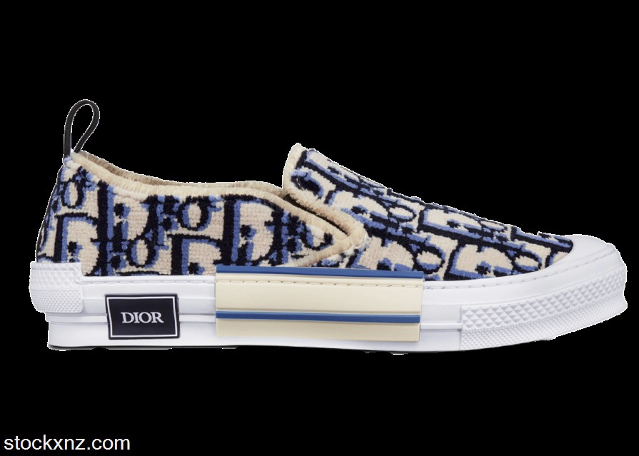 Dior B23 Slip On Blue Tapestry 3SN284ZGT_H561 ASH