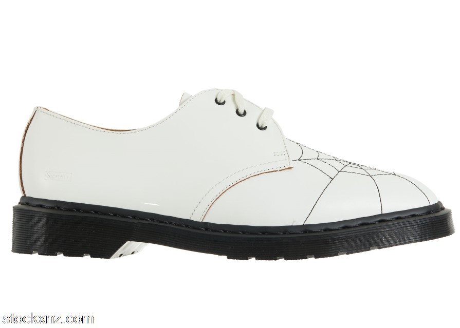 Dr. Martens 3-Eye Supreme Spiderweb White ASH
