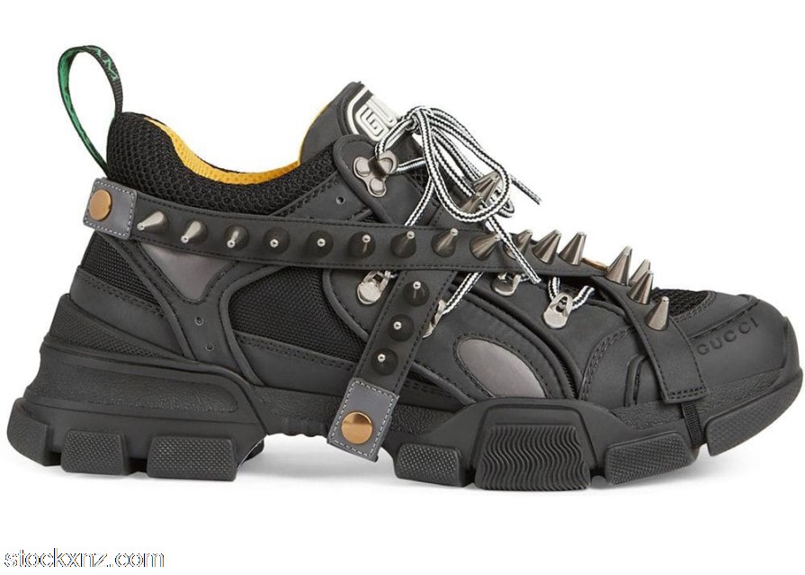 Gucci Flashtrek Black Spike 5766269Y070 ASH