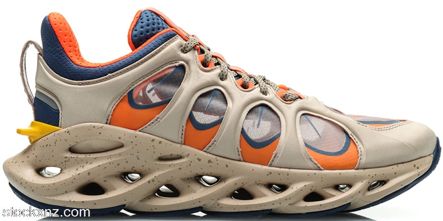 Li-Ning Arc Ace Beige Blue Orange (Kith exclusive) ASH