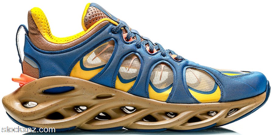 Li-Ning Arc Ace Blue Yellow Beige ASH