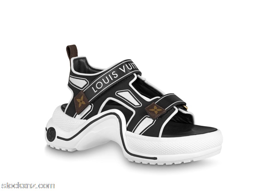 Louis Vuitton Archlight Sandal Black White (W) 1A7U60 ASH