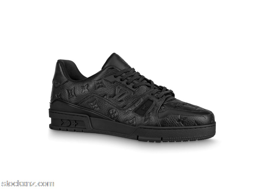 Louis Vuitton Trainer Black 1A7WET ASH