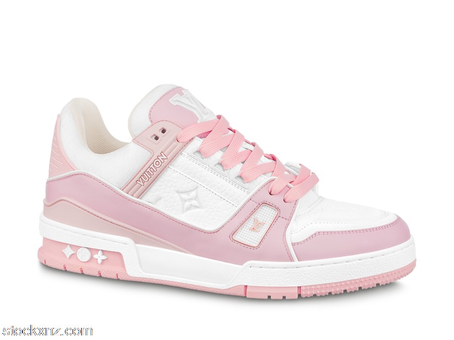 Louis Vuitton Trainer Pink White (W) 1AA6VX ASH