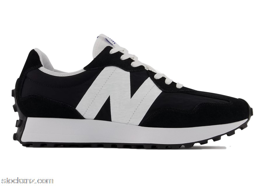 New Balance 327 Black White N MS327LF1 ASH