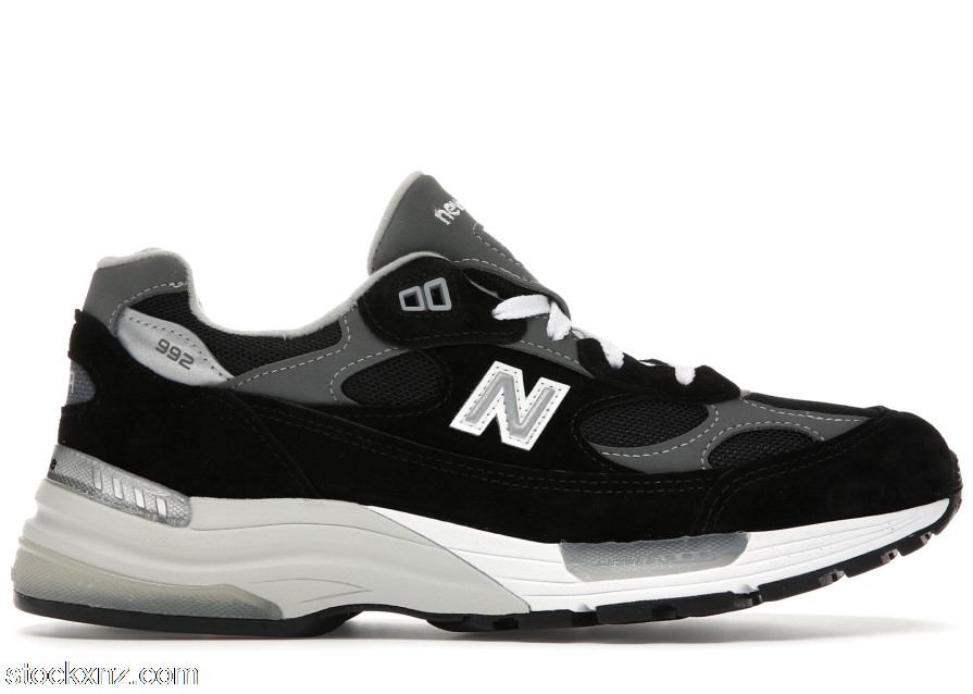 New Balance 992 Black Grey Suede M992EB ASH