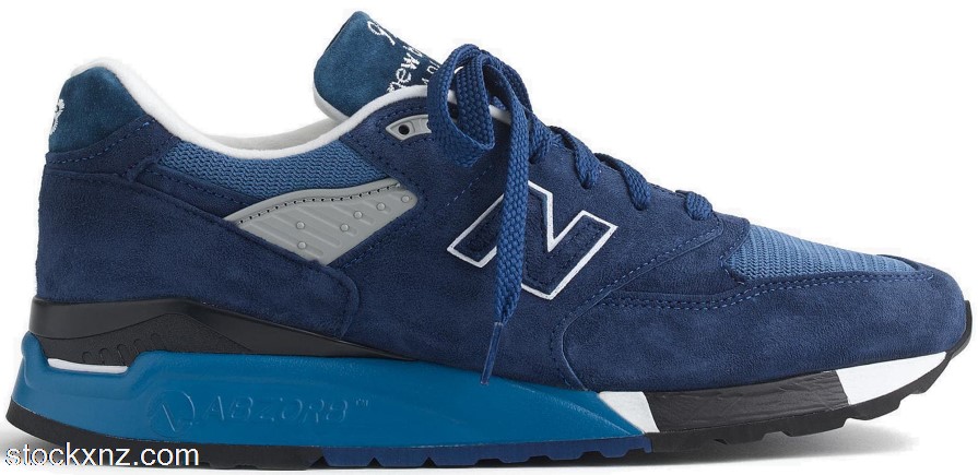 New Balance 998 J. Crew Crater Lake ASH