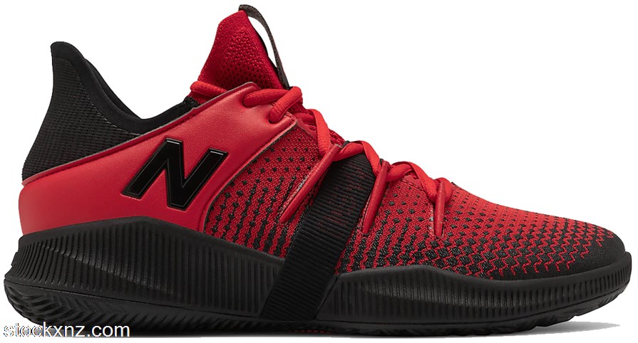 New Balance OMN1S Low Black Team Red BBOMNLBR ASH