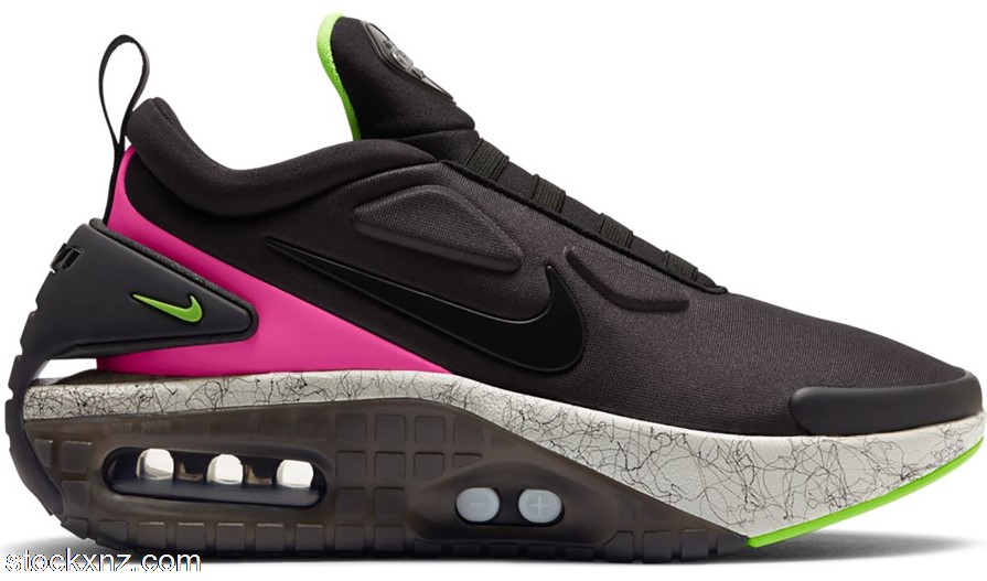 Nike Adapt Auto Max Black Laser Fuchsia Electro Green (Australia Charger) ASH