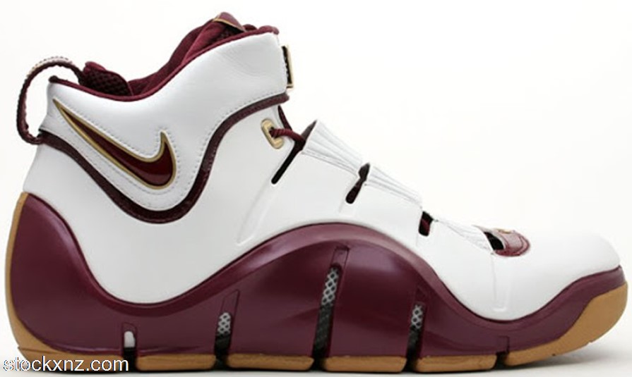 Nike LeBron 4 Christ the King Home PE ASH