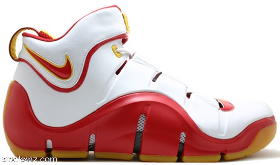 Nike LeBron 4 Fairfax Home PE BAM284-M41-C3 ASH