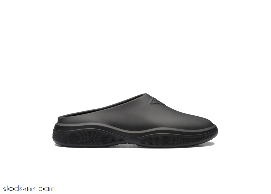 Prada Foam Rubber Mule Black 2S2959_3LKD_F0002 ASH