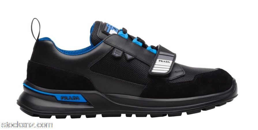 Prada Mechano Leather Black Blue 2EG266_3V71_F0D8J ASH