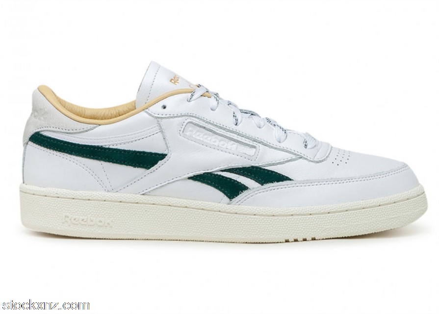 Reebok Club C Revenge White Forest Green FX2100 ASH