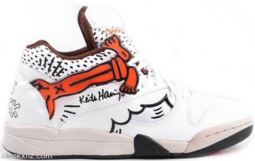Reebok Court Victory Pump Keith Haring M40330 ASH