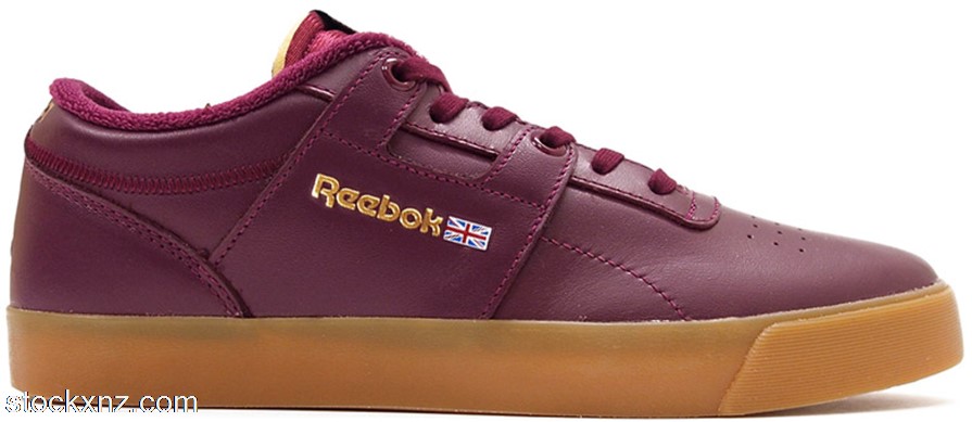 Reebok Vulcanized Workout Low Burgundy M41596 ASH