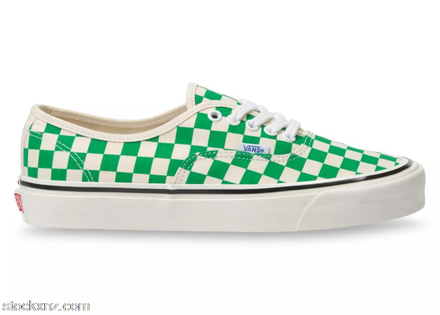 Vans Authentic 44 DX Anaheim Factory Emerald Checkerboard VN0A54F241H ASH