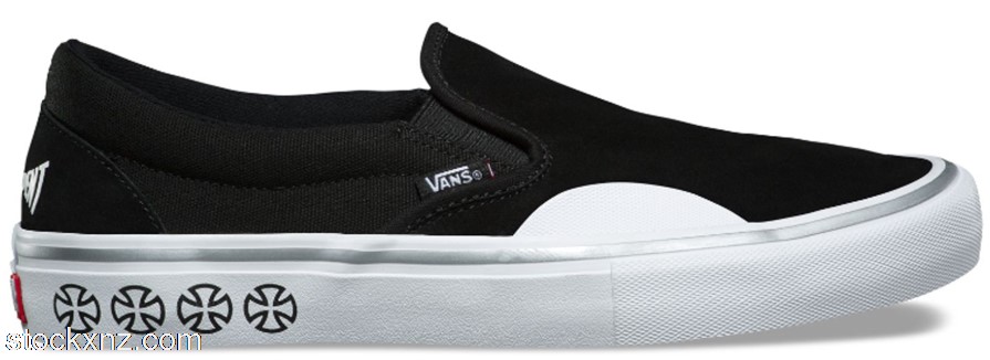 Vans Slip-On Independent Black White ASH