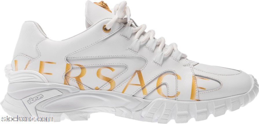 Versace Amico Trainer Low x Kith White VSDSU7404-DVG4G-DB5O ASH