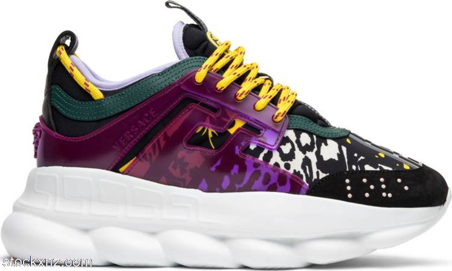 Versace Chain Reaction 2 Chainz Snow Leopard (W) DSR705G D3TSM DMCVL ASH