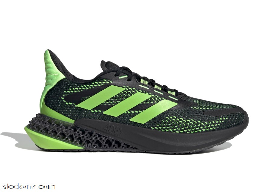 adidas 4DFWD Pulse Core Black Signal Green (Youth) GZ5464 ASH