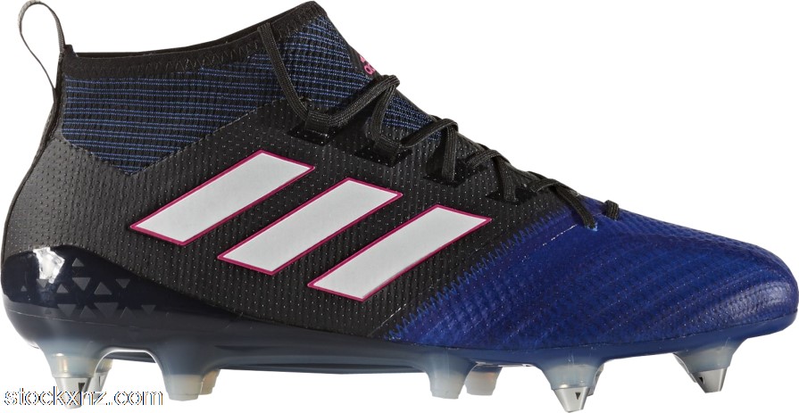 adidas Ace 17.1 Primeknit SG Boot Black Blue BA9820 ASH