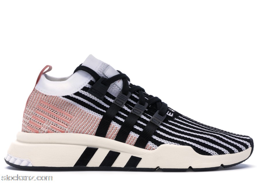adidas EQT Support Mid Adv Core Black Trace Pink AQ1048 ASH