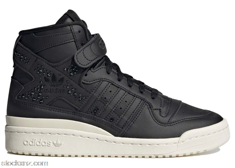adidas Forum 84 Hi Black Sparkles (W) H05053 ASH