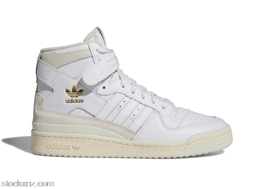 adidas Forum 84 Hi White Gold Foil Q46367 ASH