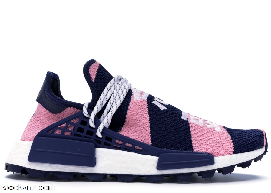 adidas NMD Hu Pharrell x Billionaire Boys Club Navy Pink G26277 ASH