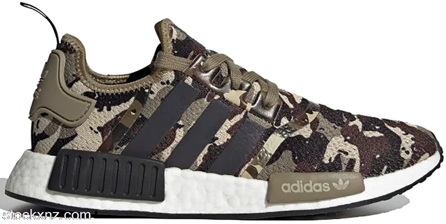 adidas NMD R1 Camo Savanna Brown FZ0076 ASH