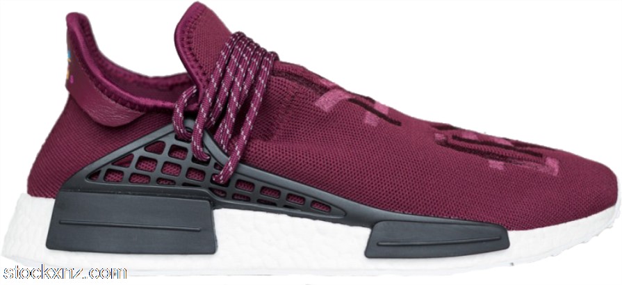 adidas NMD R1 Pharrell HU Friends and Family Burgundy BB0617 ASH