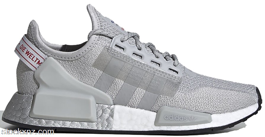adidas NMD V2 Grey Two Silver Metallic (Youth) FW8049 ASH