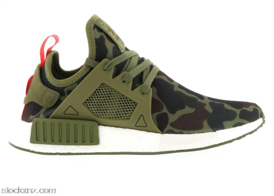 adidas NMD XR1 Olive Duck Camo BA7232 ASH