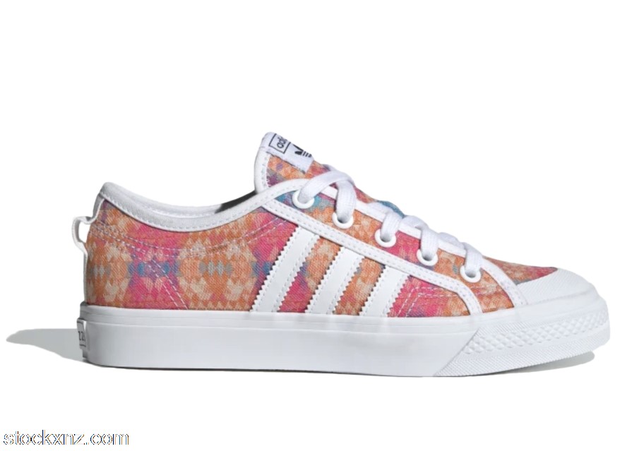 adidas Nizza Cloud White Multi (GS) EG9280 ASH
