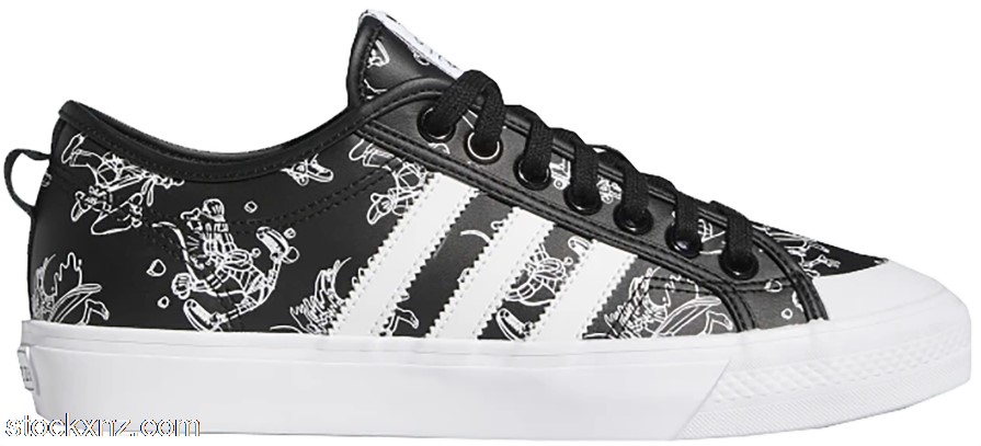 adidas Nizza Disney Sport Goofy Black FW9590 ASH