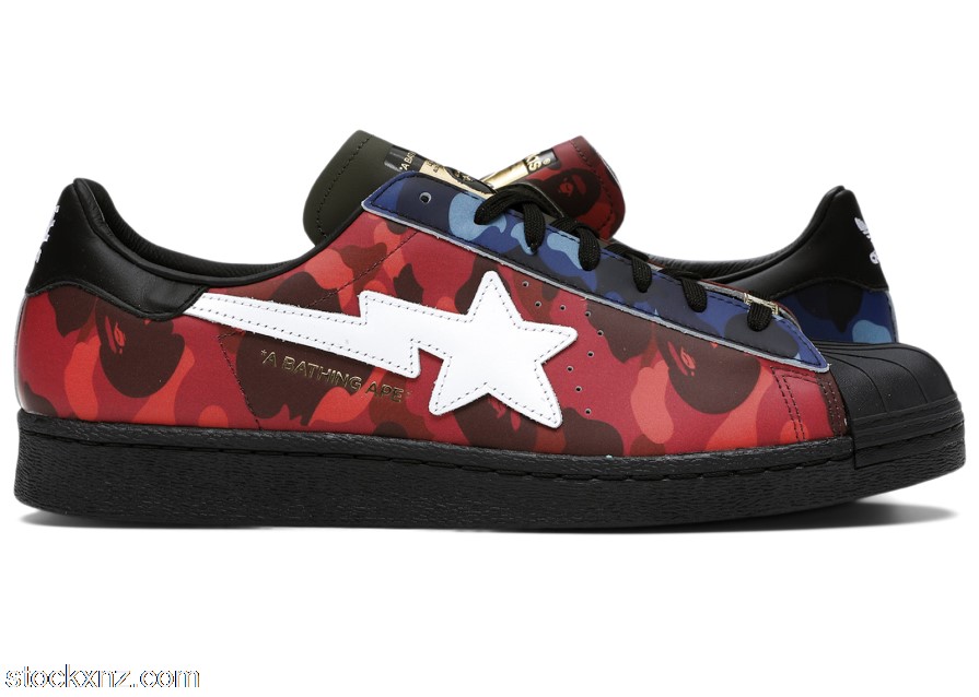 adidas Superstar 80s Bape Multi Camo GZ8982 ASH