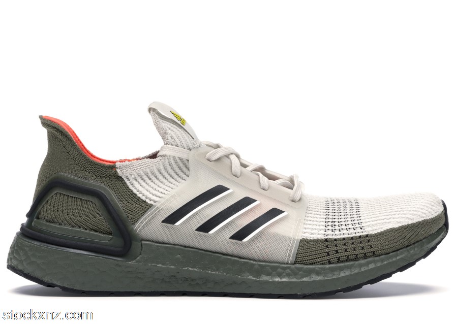 adidas Ultra Boost 19 Olive Beige G27510 ASH