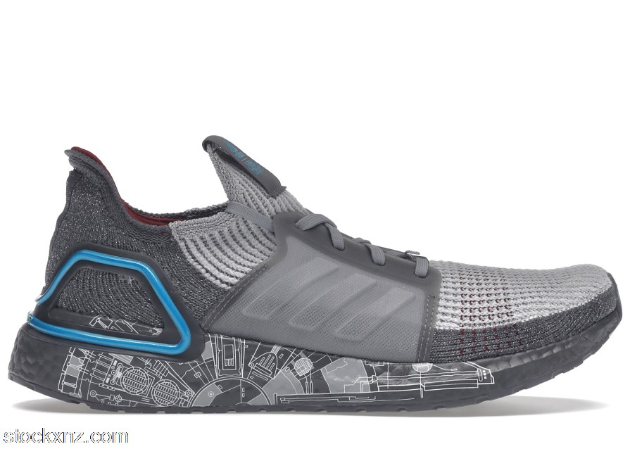 adidas Ultra Boost 19 Star Wars Millennium Falcon FW0525 ASH